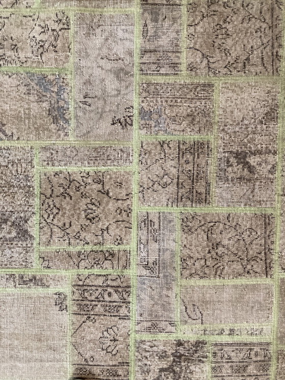 Image 1 of 1x Tapis vintage en patchwork
