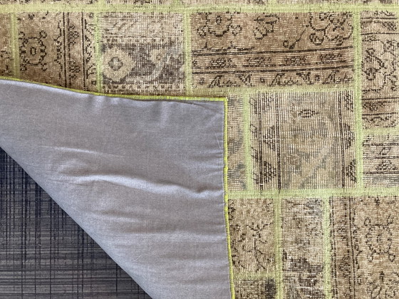 Image 1 of 1x Tapis vintage en patchwork
