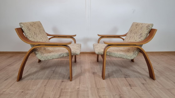 Image 1 of 2x Drevopodnik Holesov Armchairs