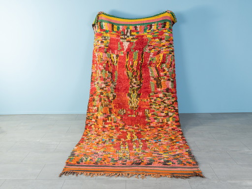 Boujad vintage, tapis berbère, 160 x 329 cm