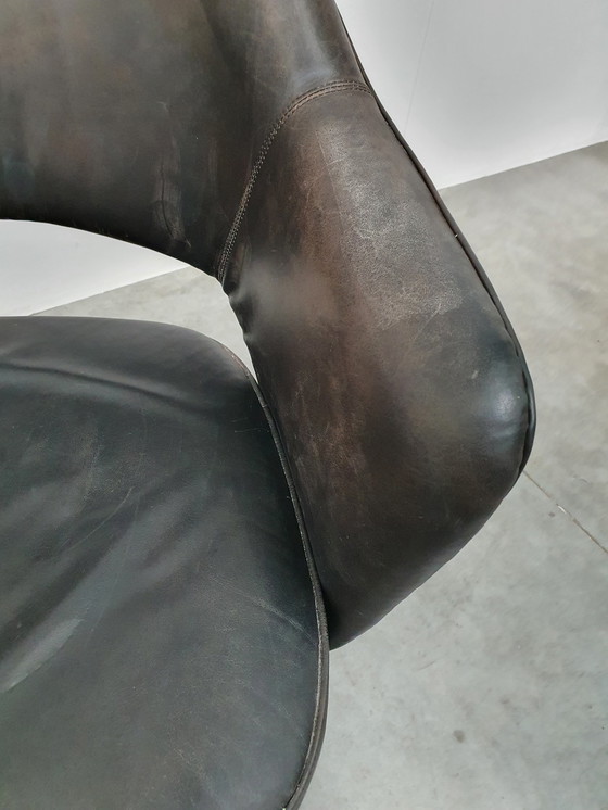 Image 1 of Saarinen Knoll Fauteuil de direction De Coene vintage
