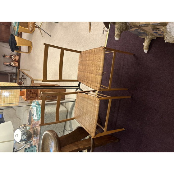 Image 1 of Set of 4 vintage Super Leggera chairs by Gio Ponti for Cassina, Italy 1957