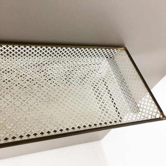 Image 1 of Pannello murale vintage Matégot in ottone, Francia 1960