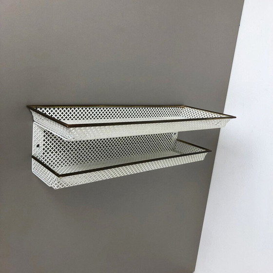 Image 1 of Pannello murale vintage Matégot in ottone, Francia 1960