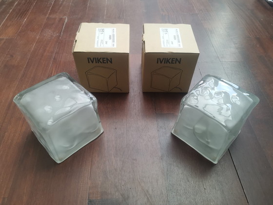 Image 1 of Pair Of Iviken Lamps Ikea