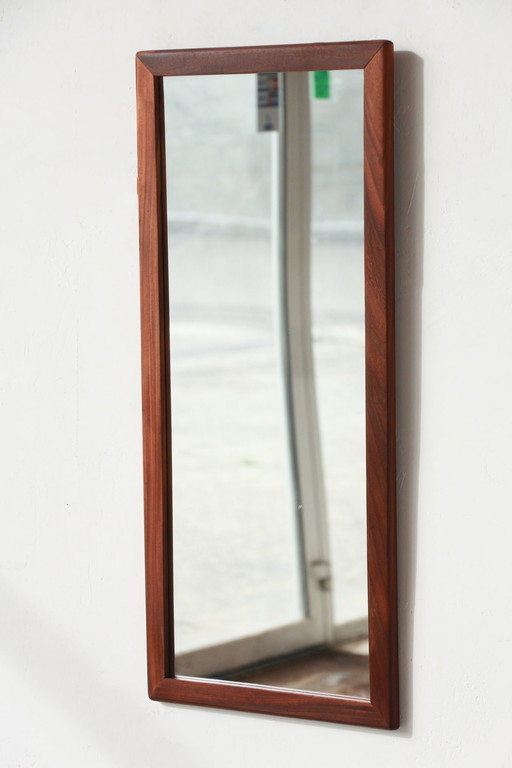 Rectangular Teak Mirror - Scandinavian Style - 104