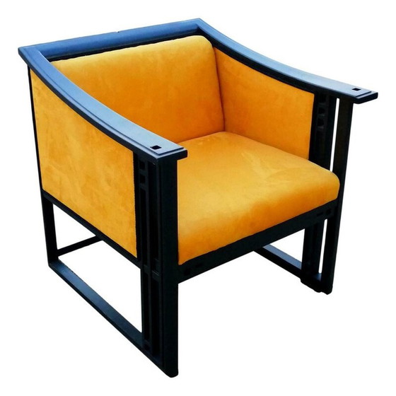 Image 1 of Vintage armchair model 61960 by giorgetti 1980s