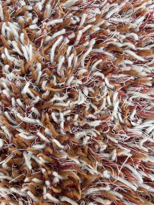 High Pile Wool Rug Hand Knotted