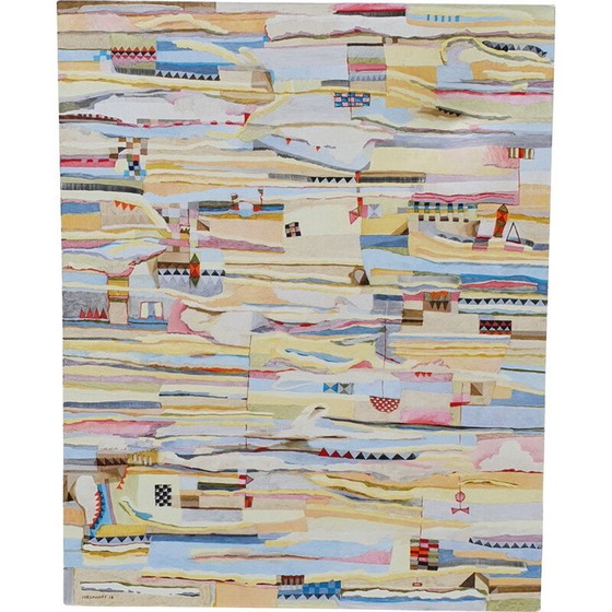 Image 1 of Olio su tela vintage con cornice n 704 Jérémie Iordanoff, 2018