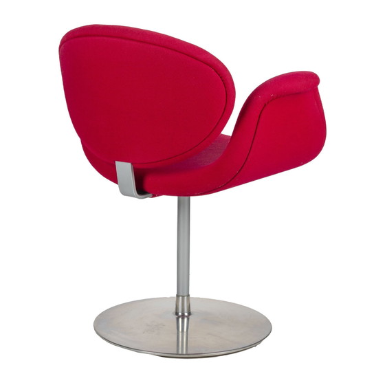 Image 1 of Red Tulip Chair By Pierre Paulin For Artifort