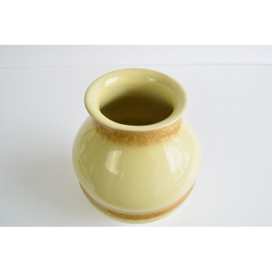 Image 1 of Vintage glazed ceramic vase by Ditmar Urbach, Czechoslovakia 1950