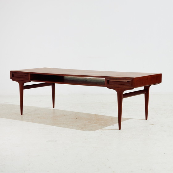 Image 1 of Mk10665 Restored Teak Coffee Table