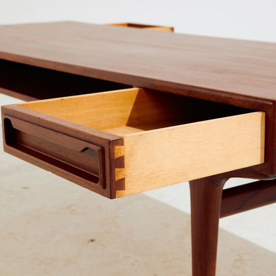 Image 1 of Mk10665 Restored Teak Coffee Table