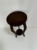 Table d'appoint ronde en chêne