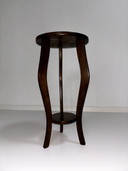 Table d'appoint ronde en chêne