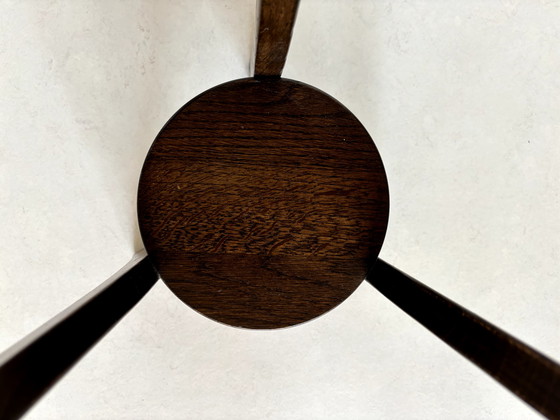 Image 1 of Tavolino rotondo vintage in rovere