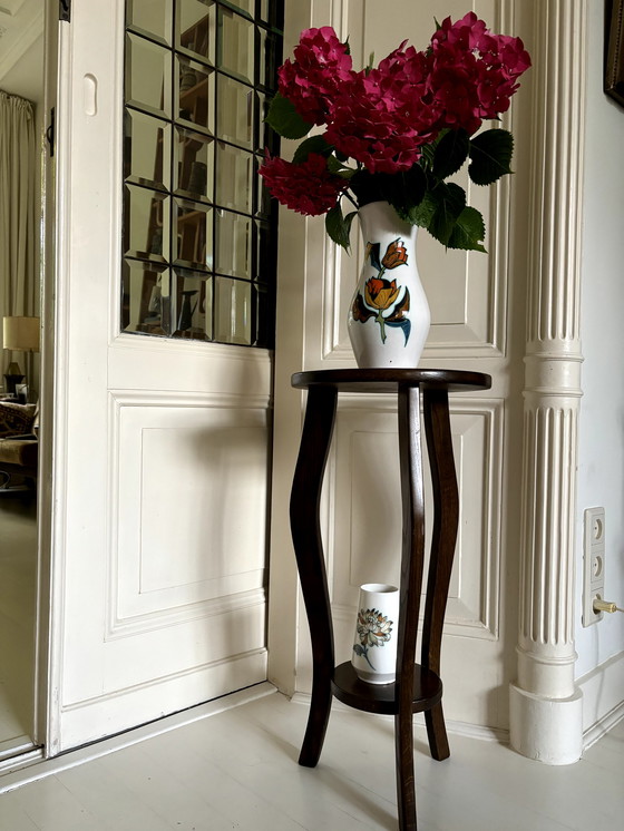 Image 1 of Tavolino rotondo vintage in rovere