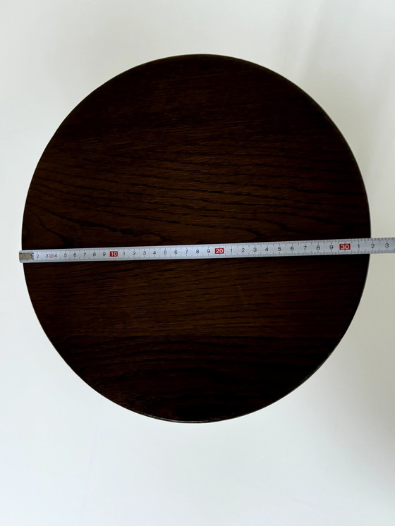 Image 1 of Tavolino rotondo vintage in rovere