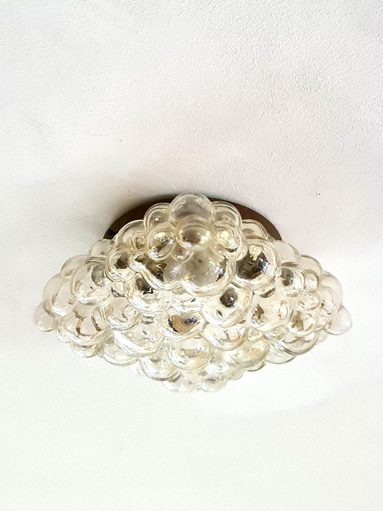 Image 1 of Glashutte Limburg - Ceiling lamp - Helena Tynell - 1960s - Germany