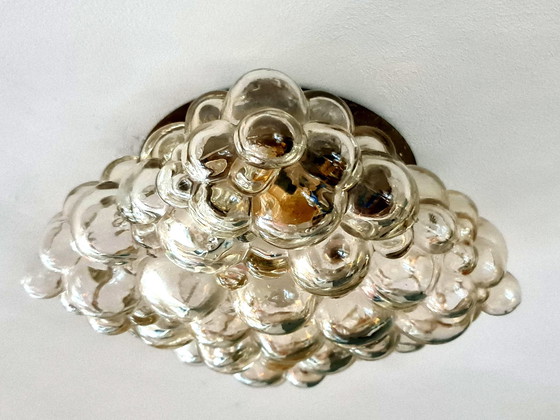 Image 1 of Glashutte Limburg - Ceiling lamp - Helena Tynell - 1960s - Germany