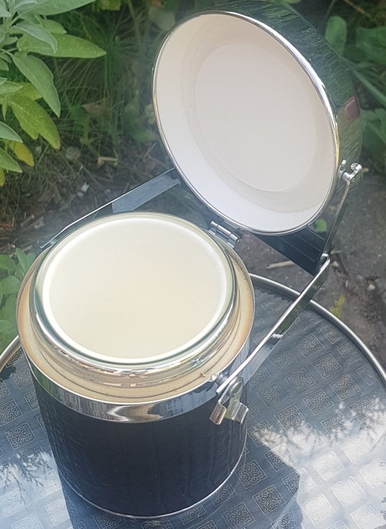 Image 1 of Secchiello per il ghiaccio rivestito in pelle di Alfi