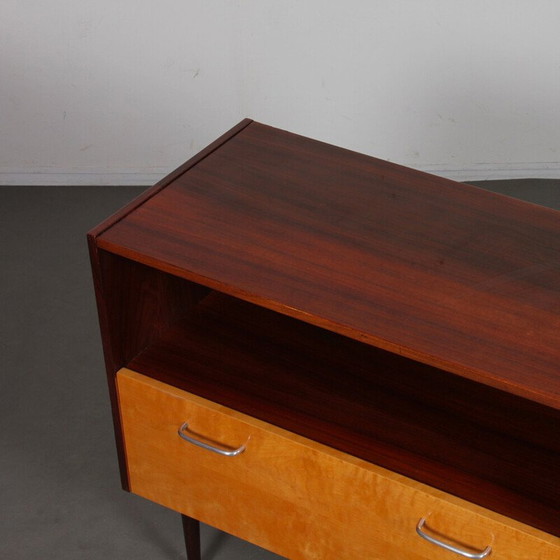 Image 1 of Vintage mahogany chest of drawers for Up Zavody, Czechoslovakia 1960