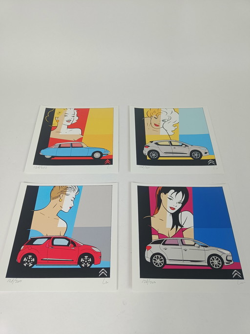 Luc Verschuuren - Pop Art prints limited - Citroën