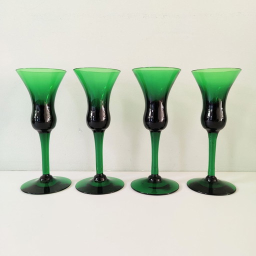 4 Shot glasses from Jacob Bang For Holmegaard