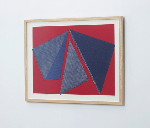 Jean-Marie Haessle, Framed Screenprint, Signed And Numbered In Pencil