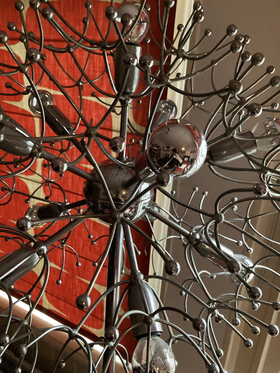 Image 1 of Vintage 60-Er Years Sputnik Steampunk Floor Lamp