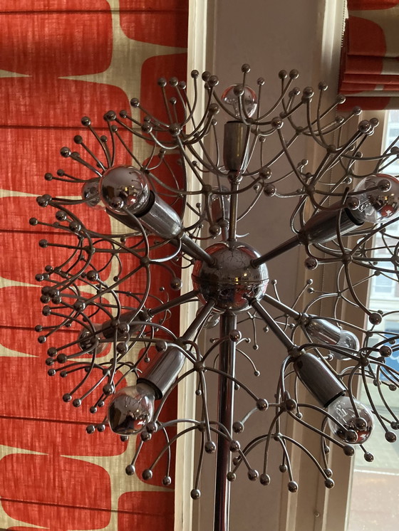 Image 1 of Vintage 60-Er Years Sputnik Steampunk Floor Lamp