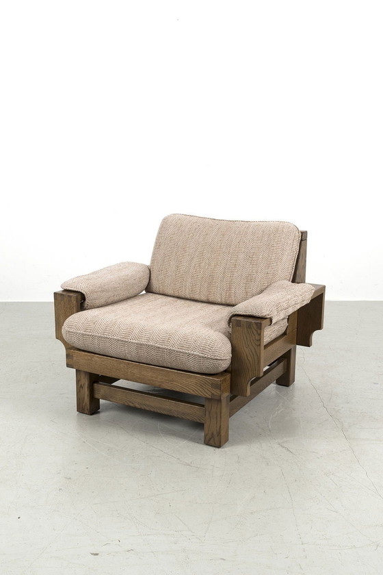 Image 1 of Vintage Brutalist armchair