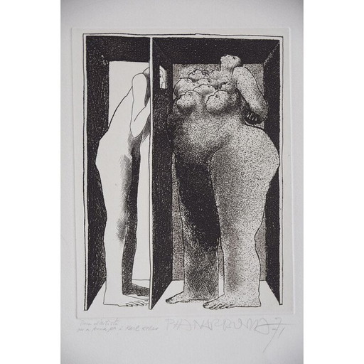 Vintage graphics incommunicacion y libido by Josep Pla-Narbona, Spain 1971