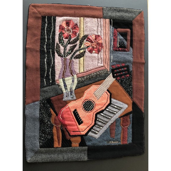 Image 1 of Vintage sewn image by Josef Jerman Kladno, Czech