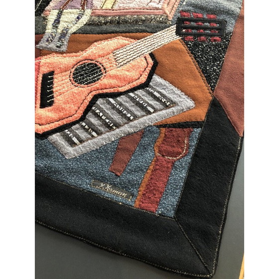 Image 1 of Vintage sewn image by Josef Jerman Kladno, Czech