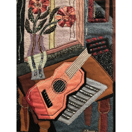 Image 1 of Vintage sewn image by Josef Jerman Kladno, Czech