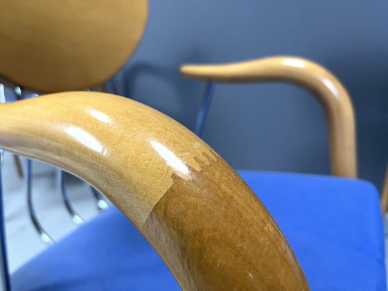 Image 1 of Set Of 6 Vintage Dining Chairs By Sedex Italy, 1990S