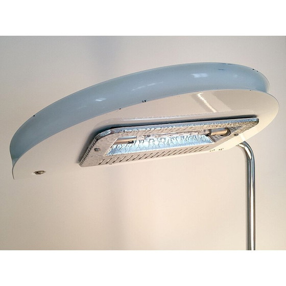 Image 1 of Vintage halogen floor lamp Mezzaluna by Bruno Gecchelin for Skipper, 1975