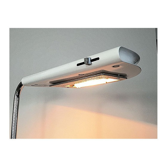 Image 1 of Vintage halogen floor lamp Mezzaluna by Bruno Gecchelin for Skipper, 1975