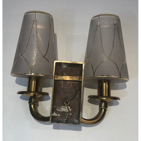 Image 1 of Pair of vintage Art Deco wall lamps, 1930