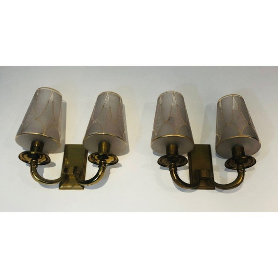 Image 1 of Pair of vintage Art Deco wall lamps, 1930