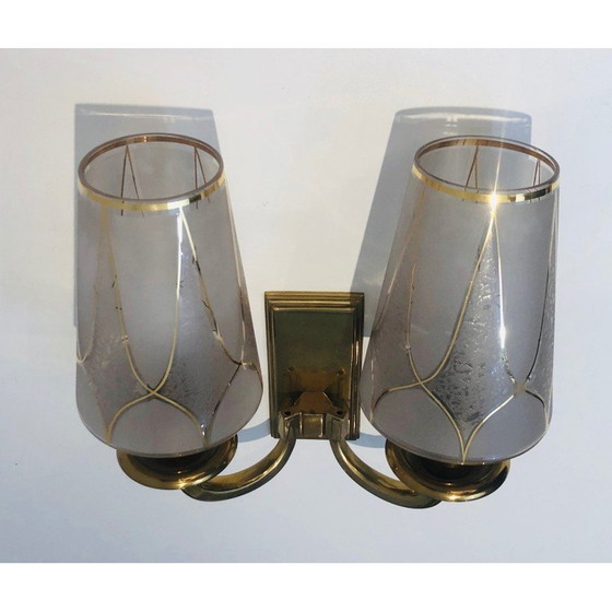 Image 1 of Pair of vintage Art Deco wall lamps, 1930