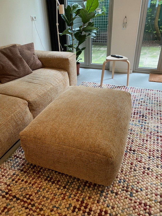 Image 1 of Habitat Posada sofa and footstool