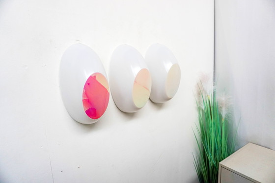 Image 1 of 3x Luceplan Goggle D52 Wall Lamp