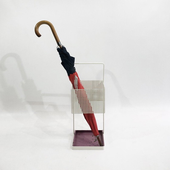 Image 1 of Modernist vintage umbrella stand by Josef Hoffmann for Bieffeplast, 1970s