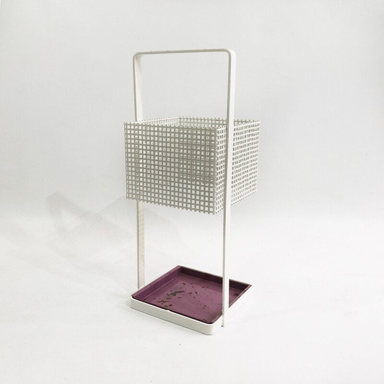 Image 1 of Modernist vintage umbrella stand by Josef Hoffmann for Bieffeplast, 1970s