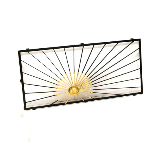 Image 1 of Vintage Metal Wall Sculpture Made In The 1970s