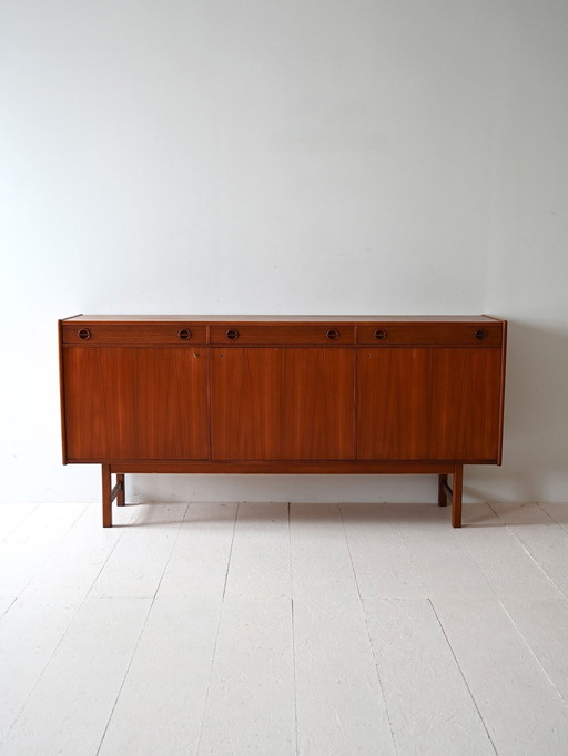 Scandinavian Sideboard with Hinged Doors