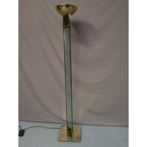 Image 1 of Vintage "laser uplighter" floor lamp by Max Baguara for Lamperti, 1970