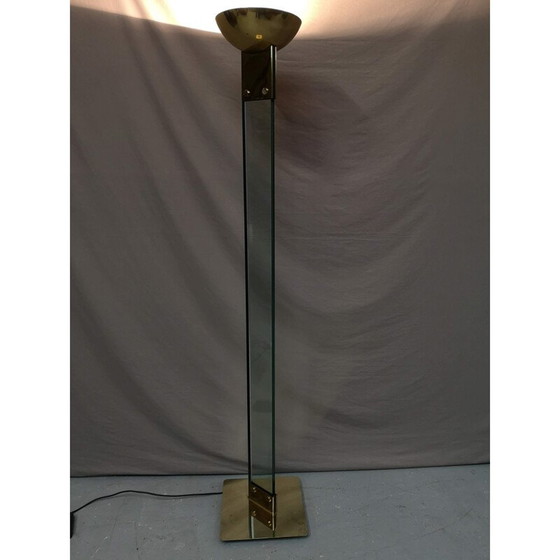 Image 1 of Vintage "laser uplighter" floor lamp by Max Baguara for Lamperti, 1970